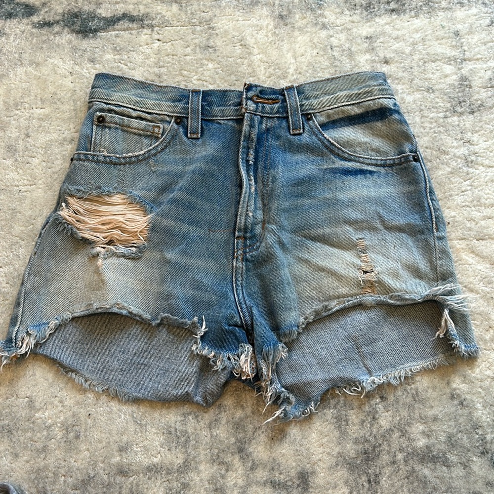 BDG Light wash jean shorts